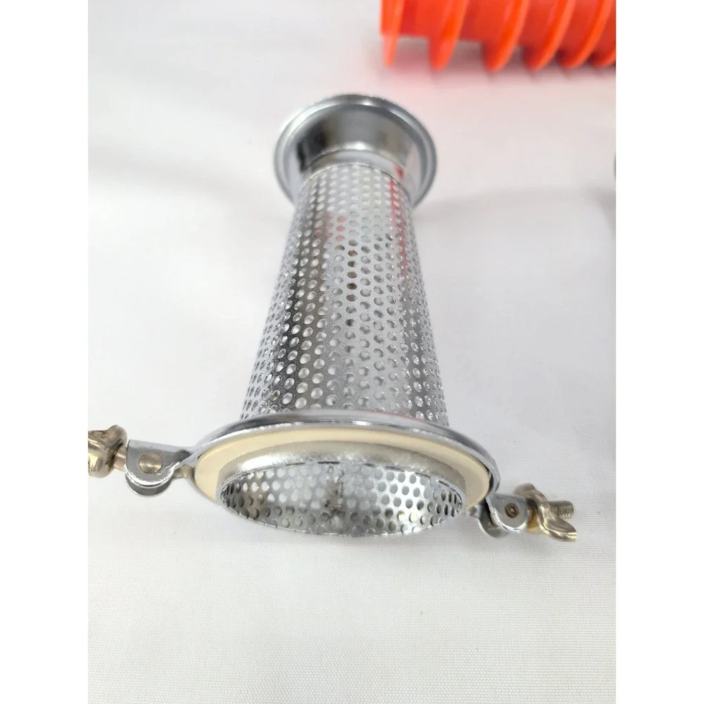 vtg Victorio Food Strainer Silver No. 200 *3 Screens* Set Manual Sauce Maker